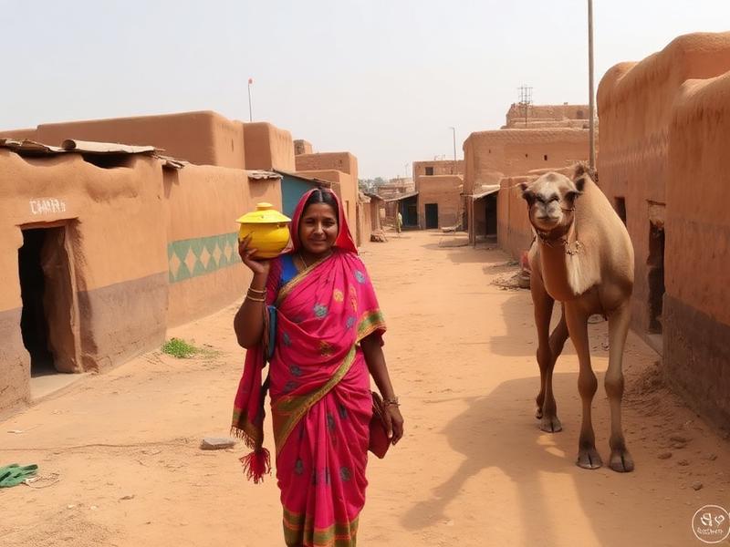 Scene from India