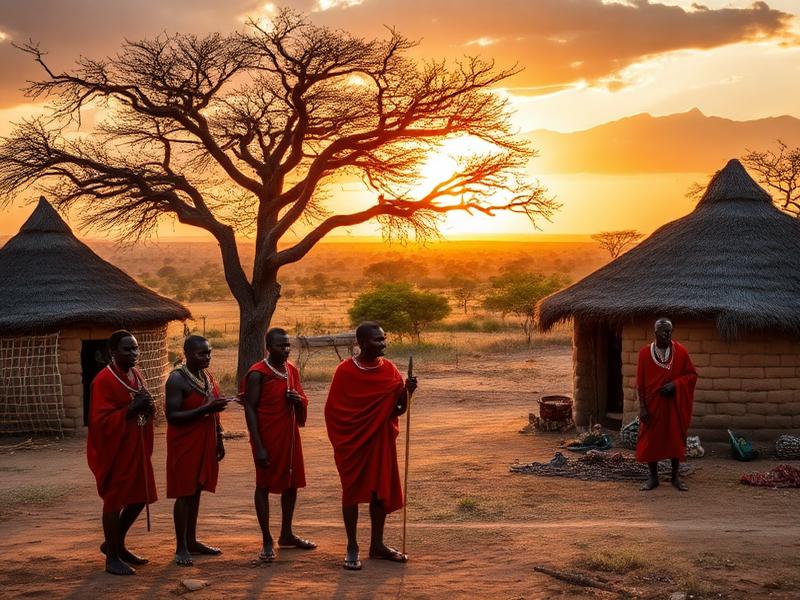 Scene from Kenya