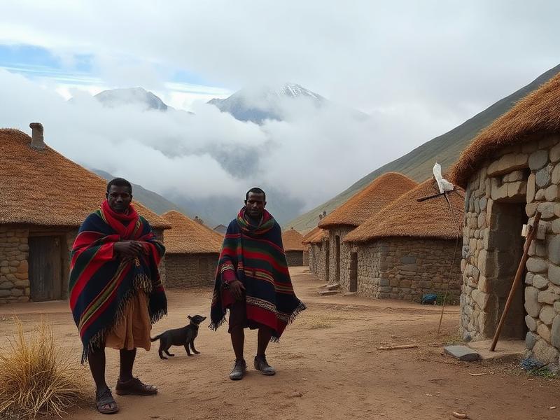 Scene from Lesotho