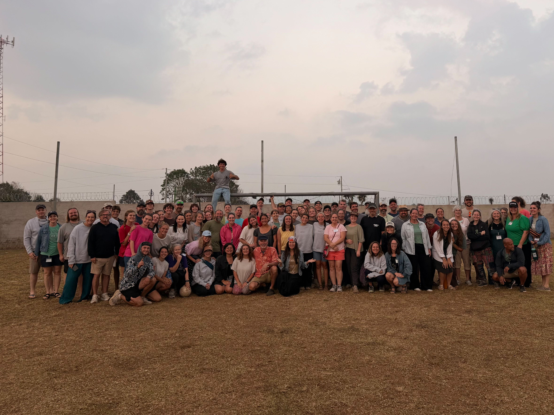 Parent Vision Trip group gathered together in Guatemala