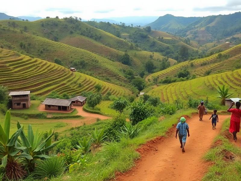 Scene from Rwanda