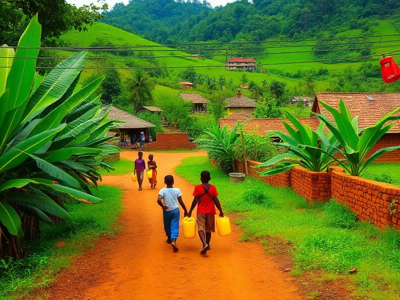 Scene from Uganda